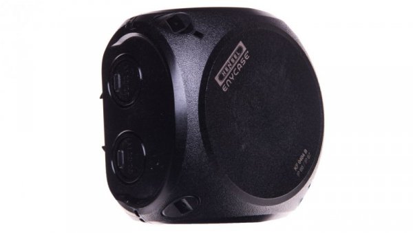 Puszka n/t 130x130x77mm 5P 6 mm2 IP66/67 czarna KF 0606 B 62000056