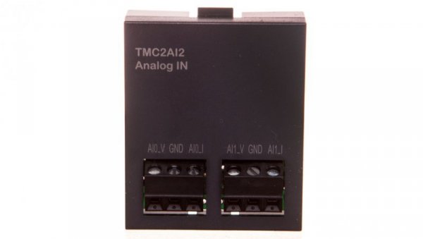 Moduł 2 wejścia analogowe/prądowe Modicon M221-2 TMC2AI2