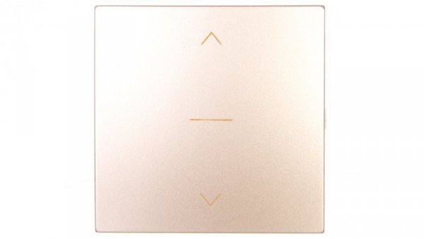 Simon 54 Klawisz do przycisku żaluzjowego SZW1KM złoty mat DKZW1K/44