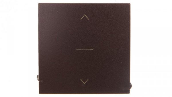 Simon 54 Klawisz do przycisku żaluzjowego SZW1KM brąz mat DKZW1K/46