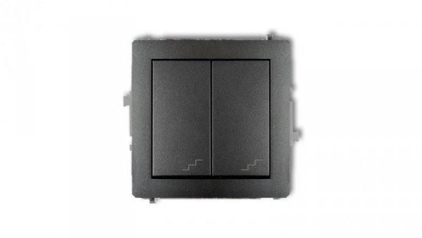 DECO Łącznik podwójny schodowy grafitowy 11DWP-33