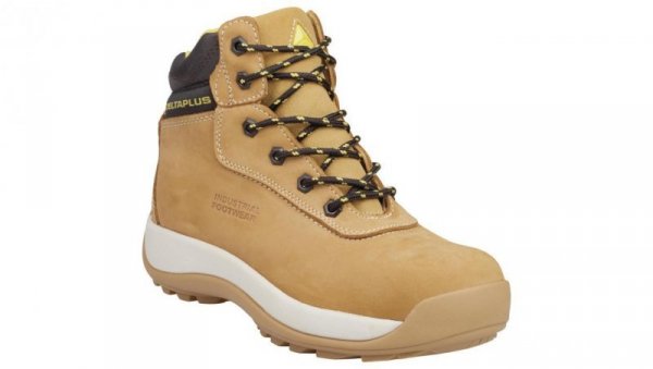 Buty ze skóry podeszwa z PU i kauczuku podnosek kompozytowy termoodporna podeszwa kolor beżowy rozmiar 41 PIED SAGAS3BE41