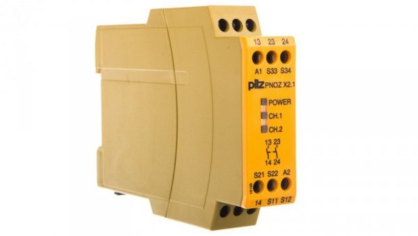 Przekaźnik bezpieczeństwa PNOZ X2.1 2Z 24 V DC/AC 774306, 1-W0VQ3