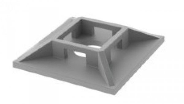 Uchwyt do mocowania opasek GN-3Abiały samoprzylepny 222720 /25szt/