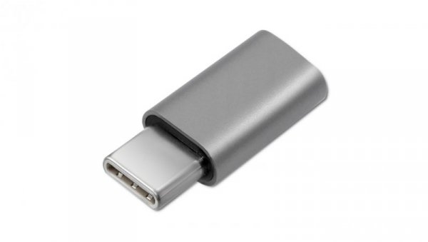 Qoltec Adapter USB 3.1 Typ C męski Micro USB 2.0 B żeński