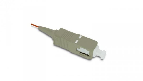 Qoltec Pigtail światłowodowy SC/UPC Multimode 50/125 OM2 2m