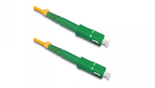 Qoltec Patchcord światłowodowy SC/APC - SC/APC Singlemode 9/125 G652D Simplex 7m