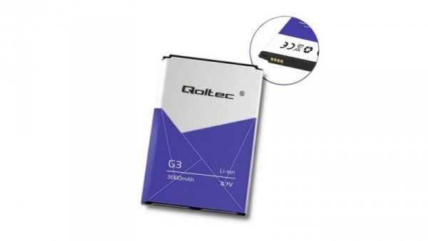 Qoltec Bateria do LG BL-53YH G3 3000mAh