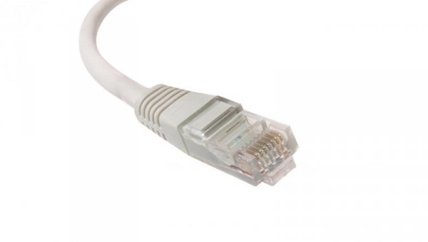 Przewód kabel patchcord UTP 5e wtyk-wtyk 10m szary Maclean MCTV-647 MCTV-647
