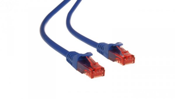 Przewód kabel patchcord UTP cat6 wtyk-wtyk 3m niebieski Maclean MCTV-303 N MCTV-303