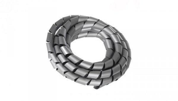 Osłona maskująca na kable Maclean MCTV-687S (20.4*22mm) 3m srebna spirala MCTV-687