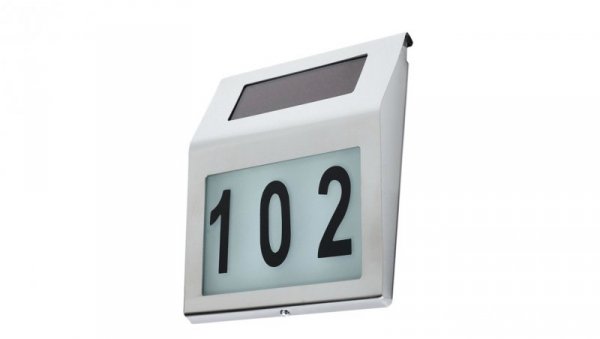 Lampa solarna z numerem domu LED Maclean Energy MCE172 MCE172