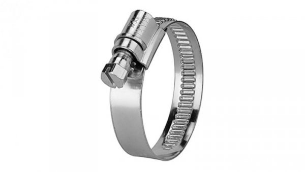 Opaska zaciskowa ze stali ulepszonej 1.4016 AISI430 , 40-60 mm , szer. 9mm 158/40-60/W2