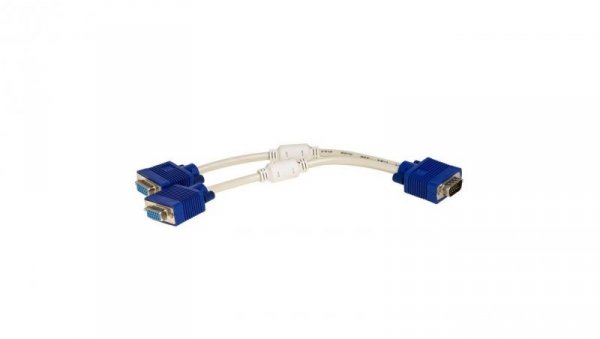 Adapter z kablem Akyga AK-AD-20 VGA (m) / 2x VGA (f) 2x 15cm