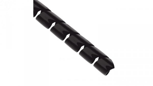 Spirala do maskowania kabli / organizer / SPI20C 10m czarna 1 szt. 220201