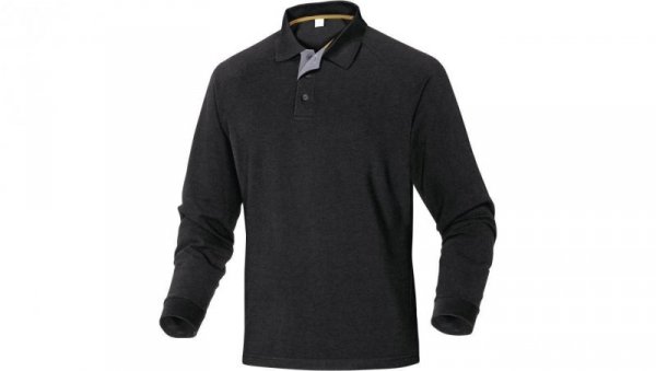 Koszulka Polo 100 bawełna kolor czarny rozmiar 3XL TURiNNO3X