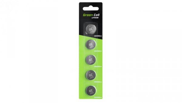 Bateria Litowa Green Cell CR2032 3V 220mAh /5szt./