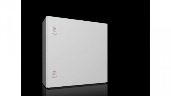 AX Obudowa kompaktowa 500x500x210 mm blacha stalowa z pł. mont. jednodrzwiowa 2 zamki dźwigienkowe 1050000 (1050.000) EC09993710