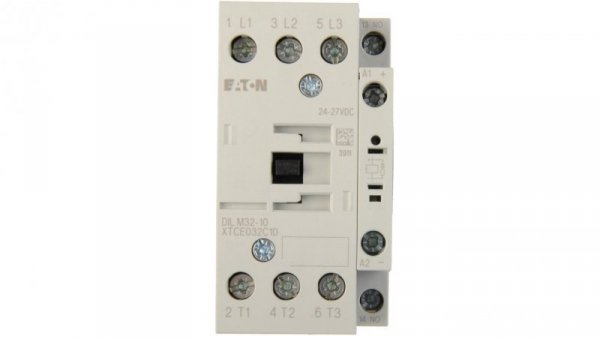 Stycznik mocy 32A 3P 24-27V DC 1Z 0R DILM32-10 (RDC24) 277274