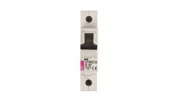Wyłącznik nadprądowy 1P B 40A 10kA AC ETIMAT10 002121720