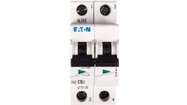 Wyłącznik nadprądowy 2P C 10A 15kA AC FAZ C10/2 278756