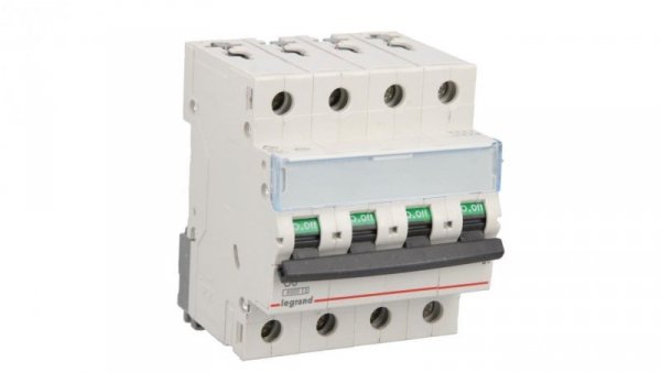 Wyłącznik nadprądowy 4P C 6A 6kA AC S304 TX3 403558