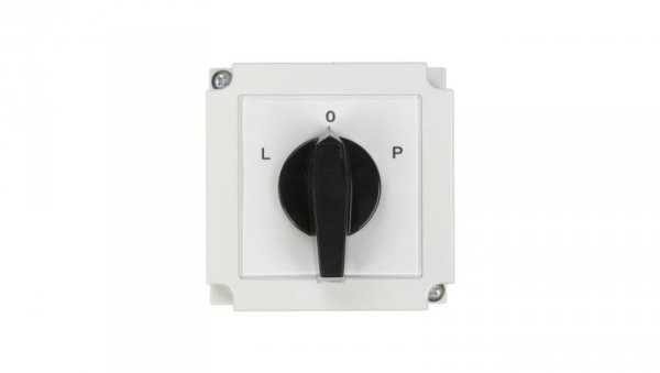 Łącznik krzywkowy L-0-P 3P 25A w obudowie 4G25-11-PK R114 63-840309-031