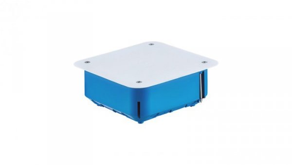 Puszka regips 115x115x45mm niebieska P110 32042203
