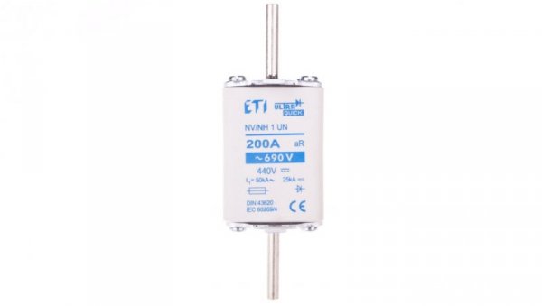 Wkładka bezpiecznikowa NH1 200A aR 690V M1UQU-N 004333214
