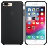 Apple Silicon Case Etui do iPhone 7/8 Plus Black (czarny)