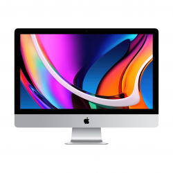 iMac 27 Retina 5K / i5 3,3GHz / 16GB / 512GB SSD / Radeon Pro 5300 4GB / 10-Gigabit Ethernet / macOS / Silver (2020) MXWU2ZE/A/E1/16GB - nowy model