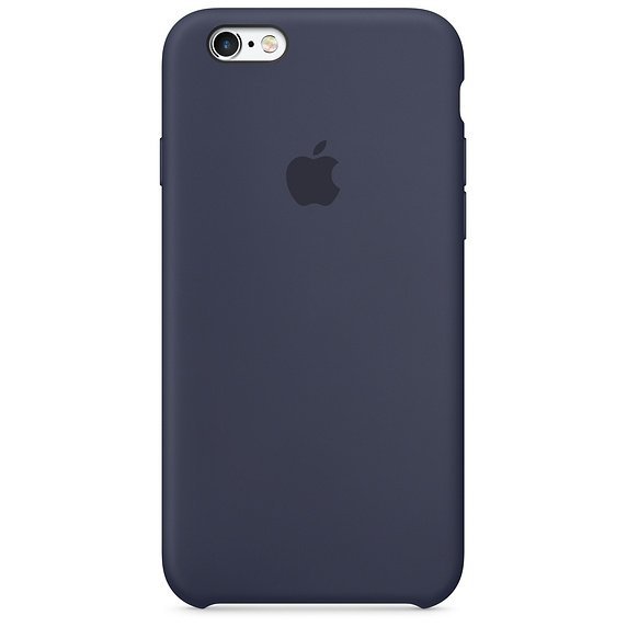 Apple Silicon Case Etui do iPhone 6/6s Midnight Blue (nocny błękit)