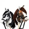 Hobby Horse Skippi - koń na kiju - Gniado - srokaty