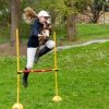 Hobby Horse Skippi - koń na kiju - Karmel