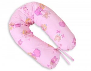 Poduszka ciążowa Longer- Księżniczki różowe