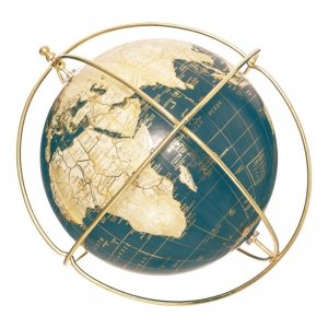 Globus dekoracyjny granatowy 24 cm