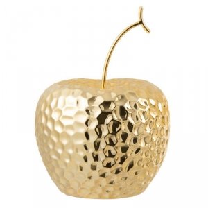 Figurka ceramiczna Apple Gold 17 cm