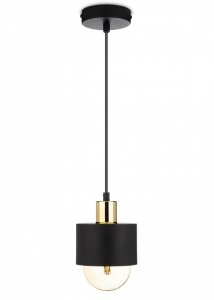 Lampa wisząca BerlinStil 12 cm cz-złota