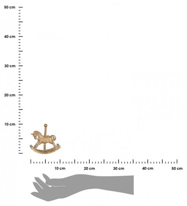 Figurka konik na biegunach 10x10cm