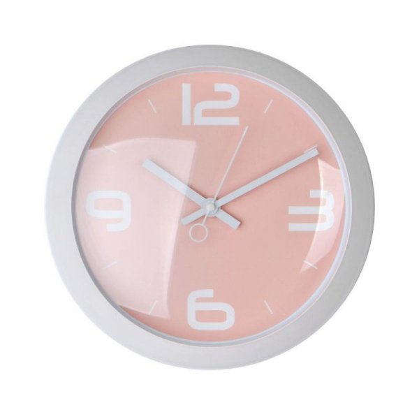 Zegar ścienny Kelsey Pink 25 cm