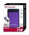 Transcend Dysk HDD zewnętrzny 2,5 StoreJet 25H3P 1TB USB3.0 fioletowy