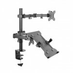ART Uchwyt biurkowy do monitora LED/LCD 13-32 + notebooka L-24