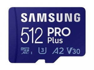 Samsung Karta pamięci MD-MD512KA/EU PRO+ mSD +Adapter