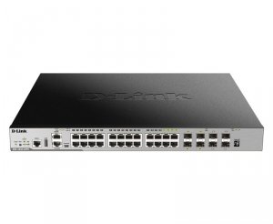 D-Link Switch DGS-3630-28PC/SI 20GE 2xSFP 2xSFP+