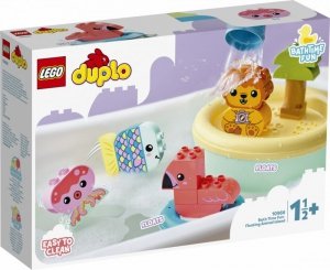 LEGO Klocki DUPLO 10966 Zabawa w kąpieli: pływająca wyspa ze zwierzątkami
