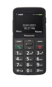 Panasonic Telefon dla seniora KX-TU160  Czarny