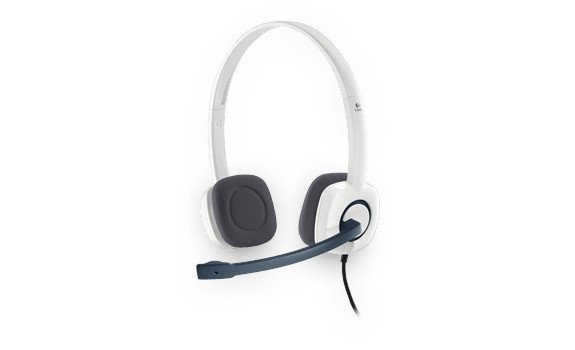 Logitech H150 Zestaw słuchawkowy 981-000350 Coconut
