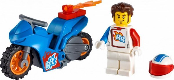 LEGO Klocki City 60298 Rakietowy motocykl kaskaderski