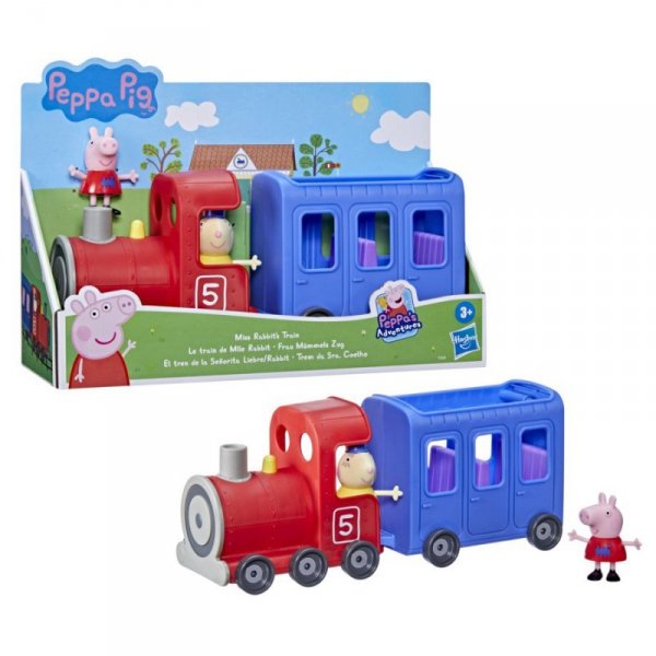 Hasbro Zestaw z figurką Świnka Peppa Pociąg