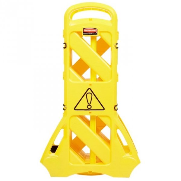 Mobilna bariera ostrzegawcza yellow